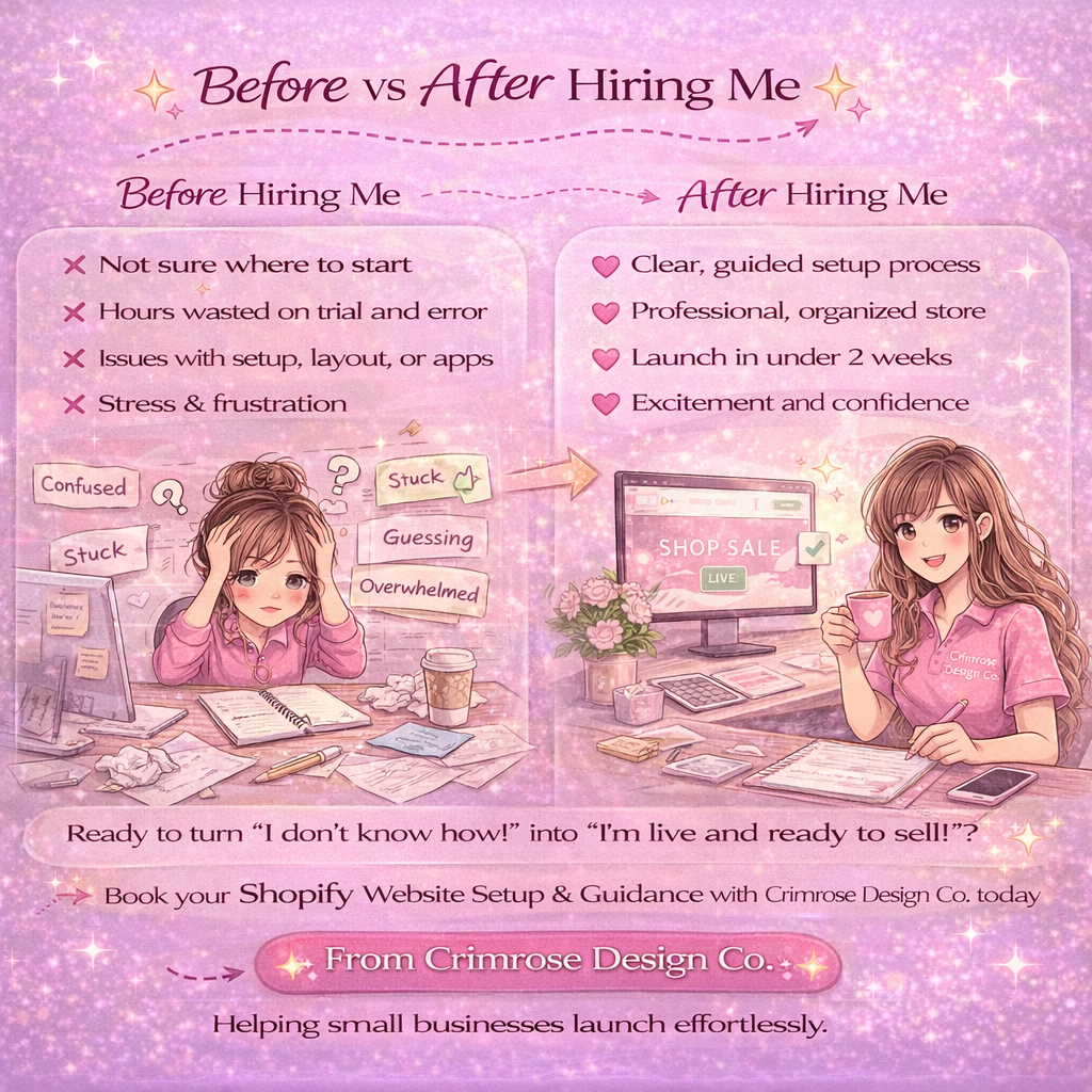 Shopify Website Setup & Guidance