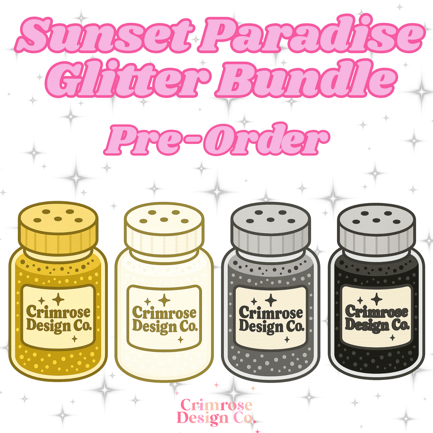Sunset Paradise Glitter Bundle