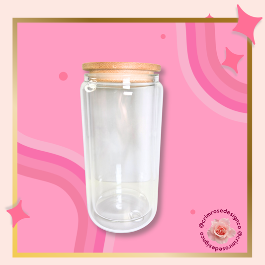 Glass Snow Globe Tumbler