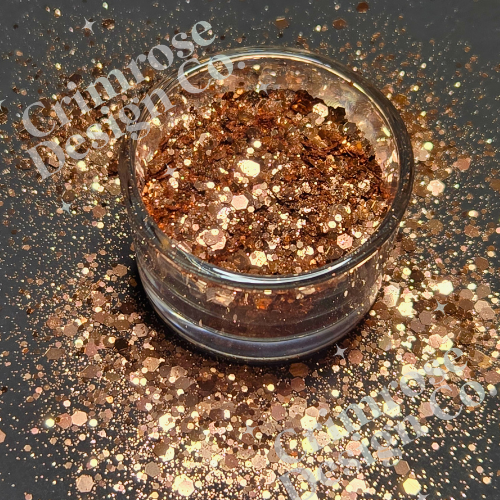 champagne colored glitter