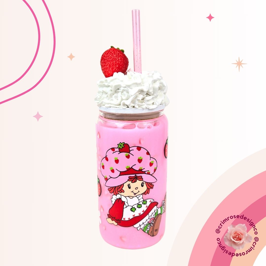 Acrylic Snowglobe Mason Jar Tumbler (20oz)