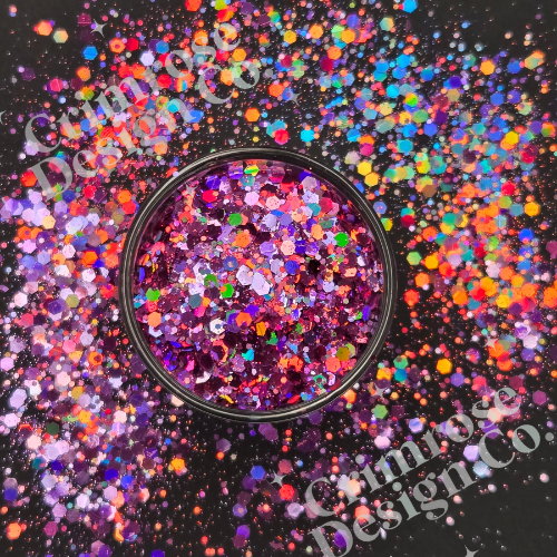 Pinkish Purple Glitter