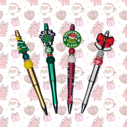 Christmas Beadable Pen Kit