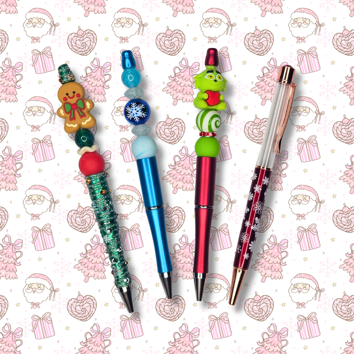 Christmas Beadable Pen Kit